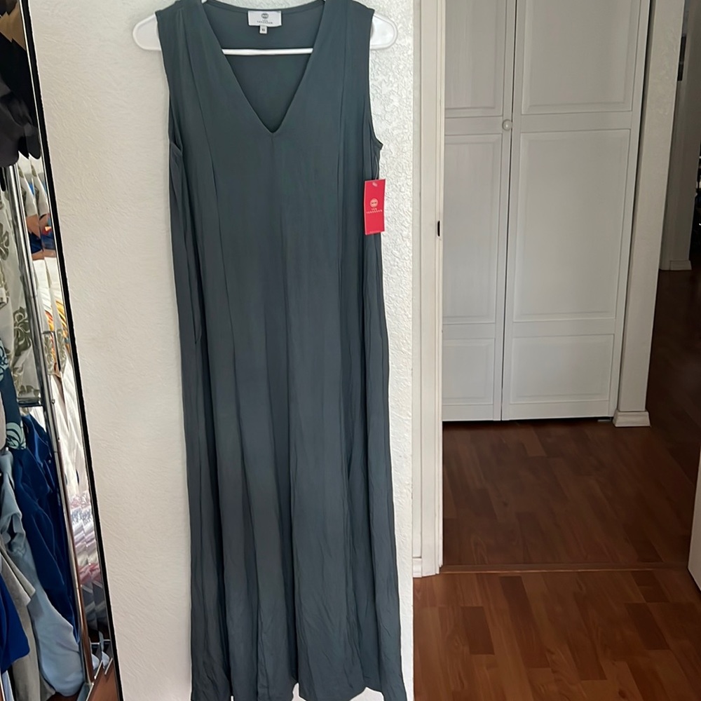 NWT Ten Tomorrow Dress Elain Maxi in Storm XS